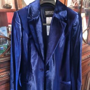 Versace Jeans Couture Royal Blue Blazer